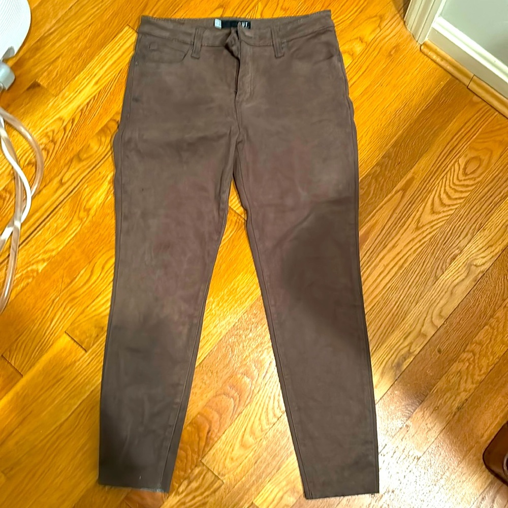 Kut from Kloth suede jeans